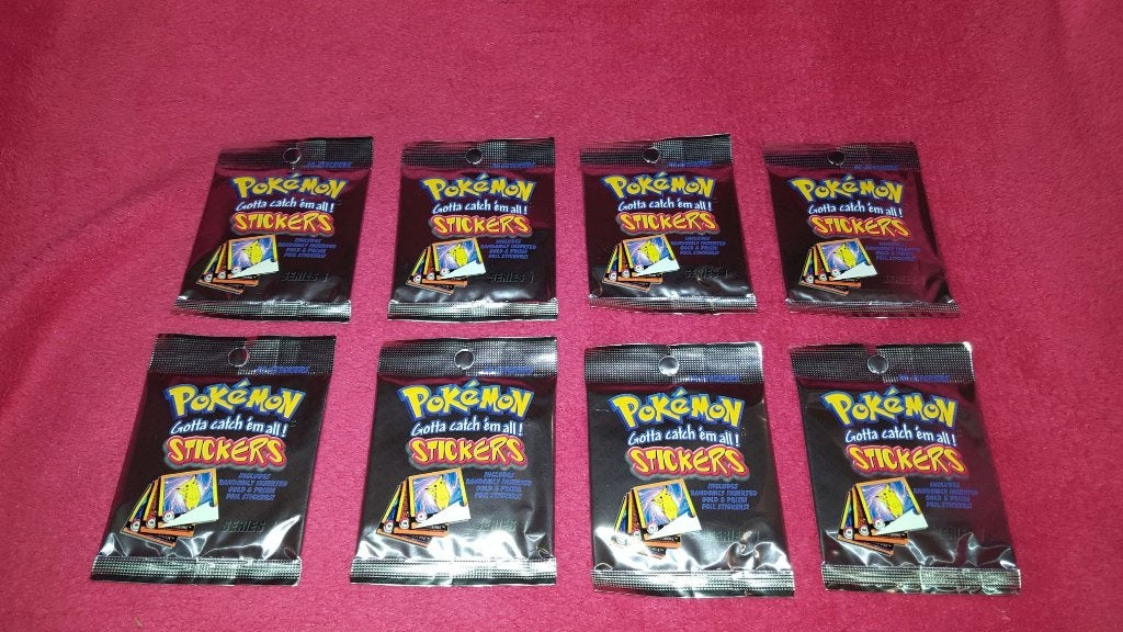 20x10 Pokemon Artbox stickers 1999 Nooit geopende packs 2A16, Ophalen of Verzenden, Gebruikt, Bedrijf of Vereniging