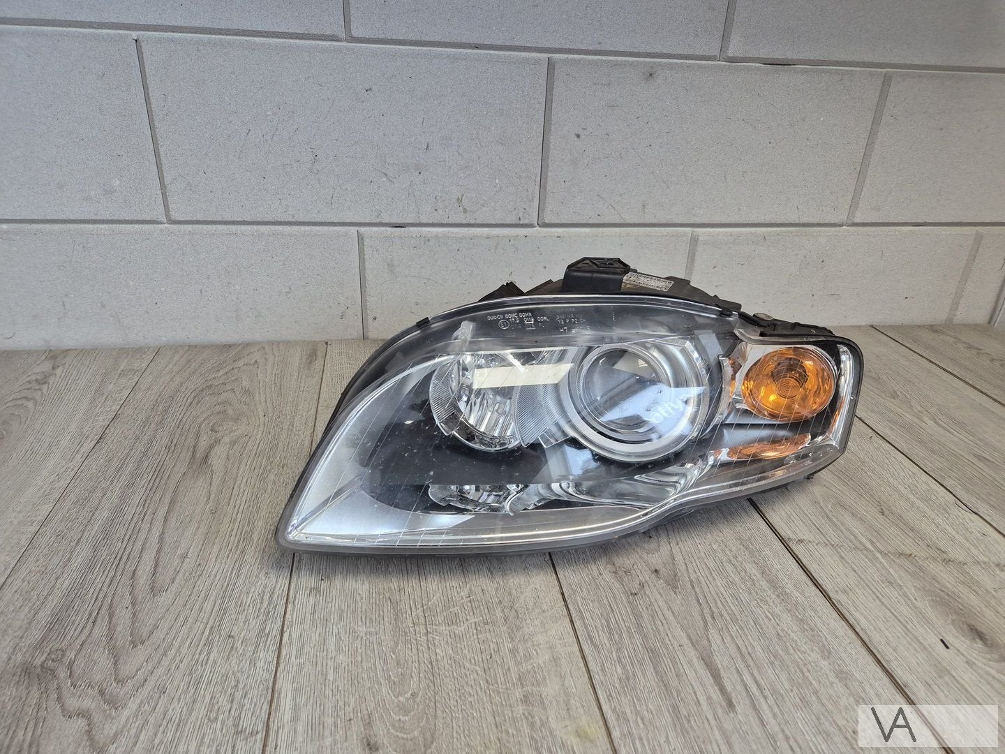 Audi A4 b7 2004 - 2008 xenon koplamp met module 8e0941029as, Auto-onderdelen, Gebruikt, -, -, -