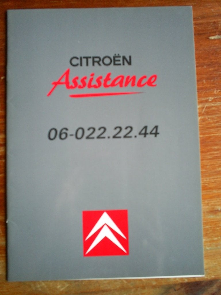 Citroen Assistance, Verzenden, Zo goed als nieuw, Citroën