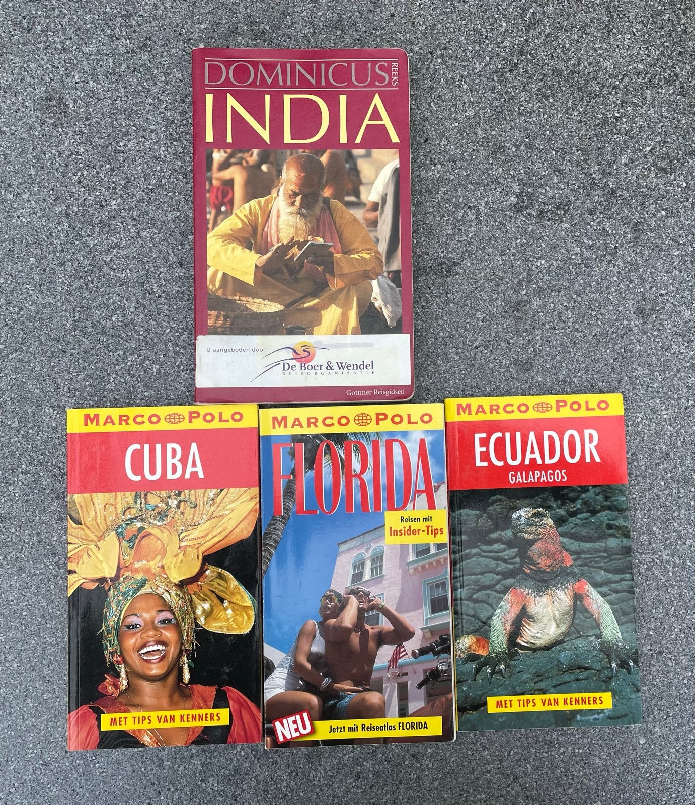 Reisgidsen: India, Cuba, Florida, Ecuador (Marco Polo, Domin, Boeken, Europa, Reisgids of -boek, Marco Polo, Ophalen