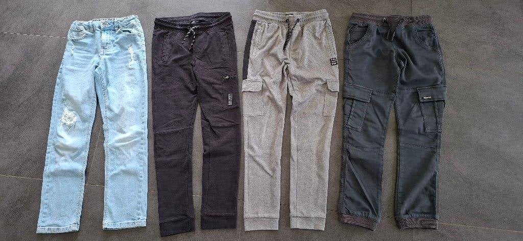 4 Broeken/spijkerbroek maat 152/158. Merkkleding jongen, Broek, Ophalen of Verzenden, Zo goed als nieuw, Jongen