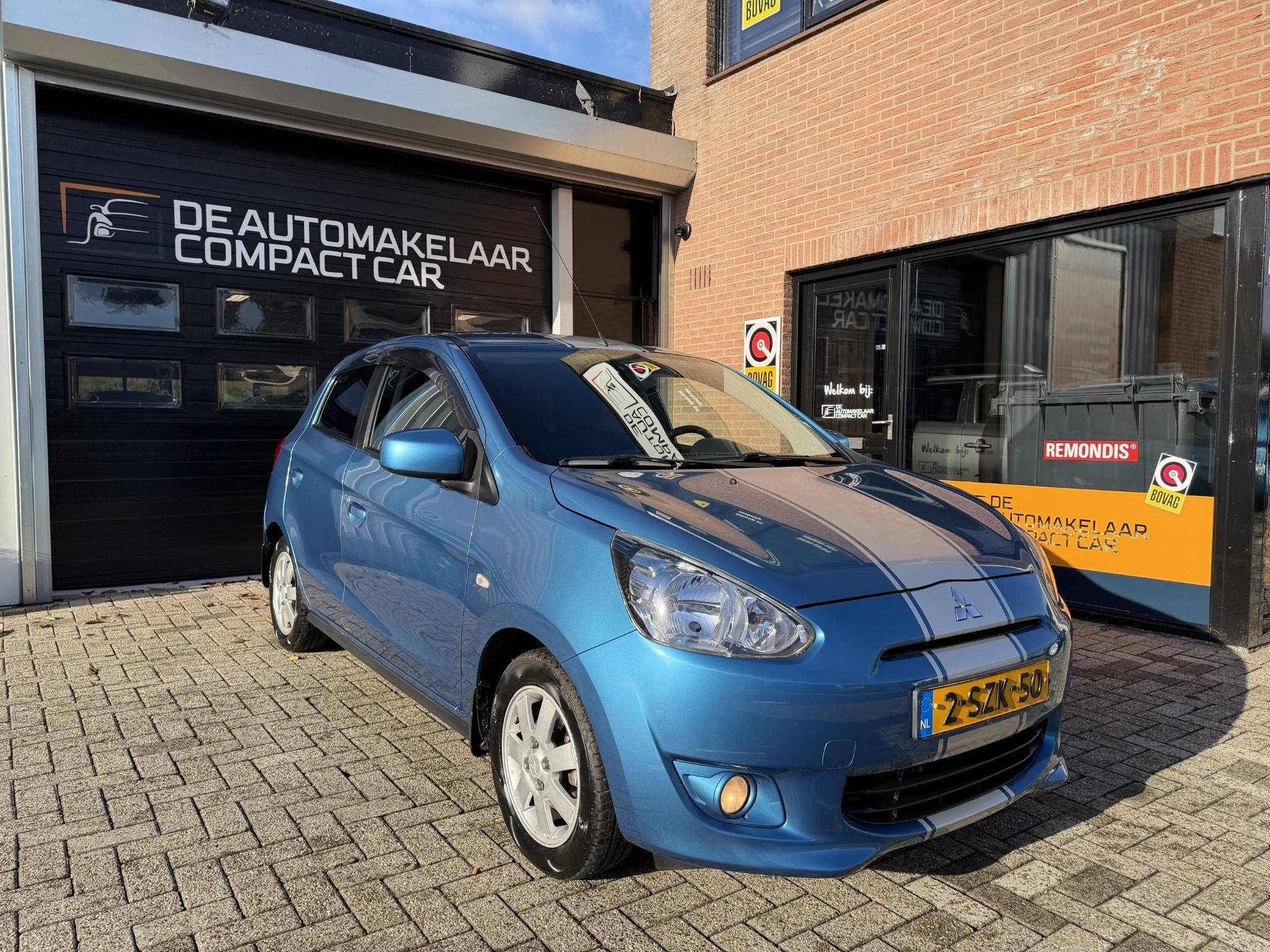 Mitsubishi Space Star 1.2 Instyle | SLECHTS 64.208 KM | AUTO, Stof, Gebruikt, 200 kg, Blauw