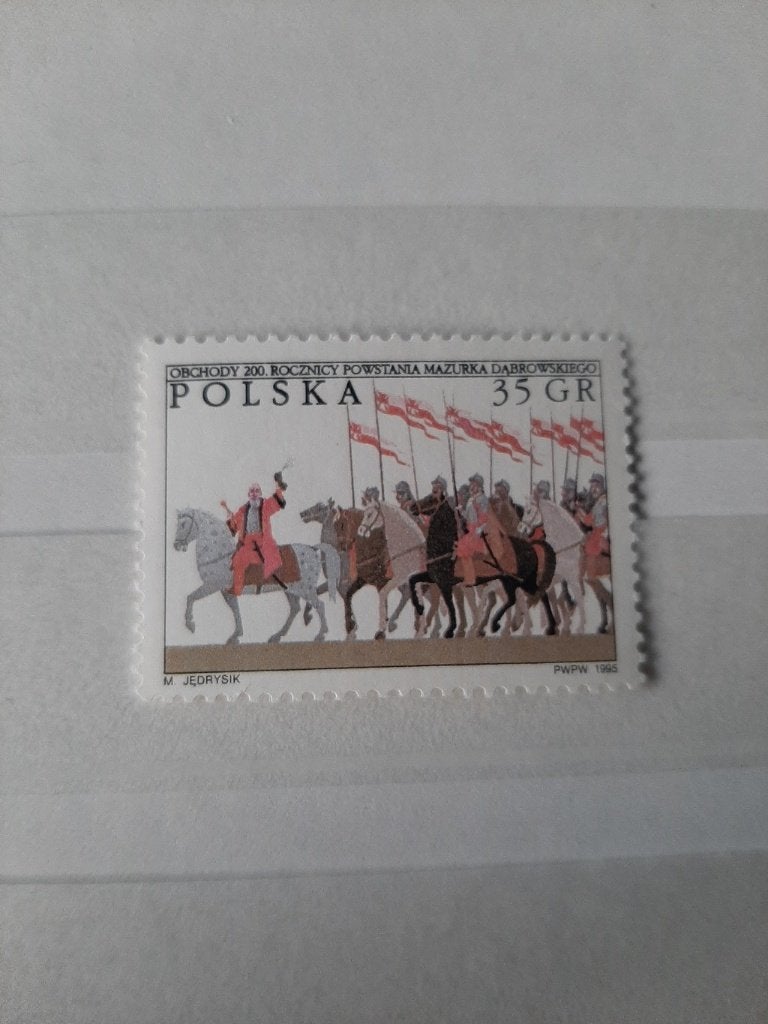 Polen 1995, volkslied, Ophalen of Verzenden, Polen, Postfris