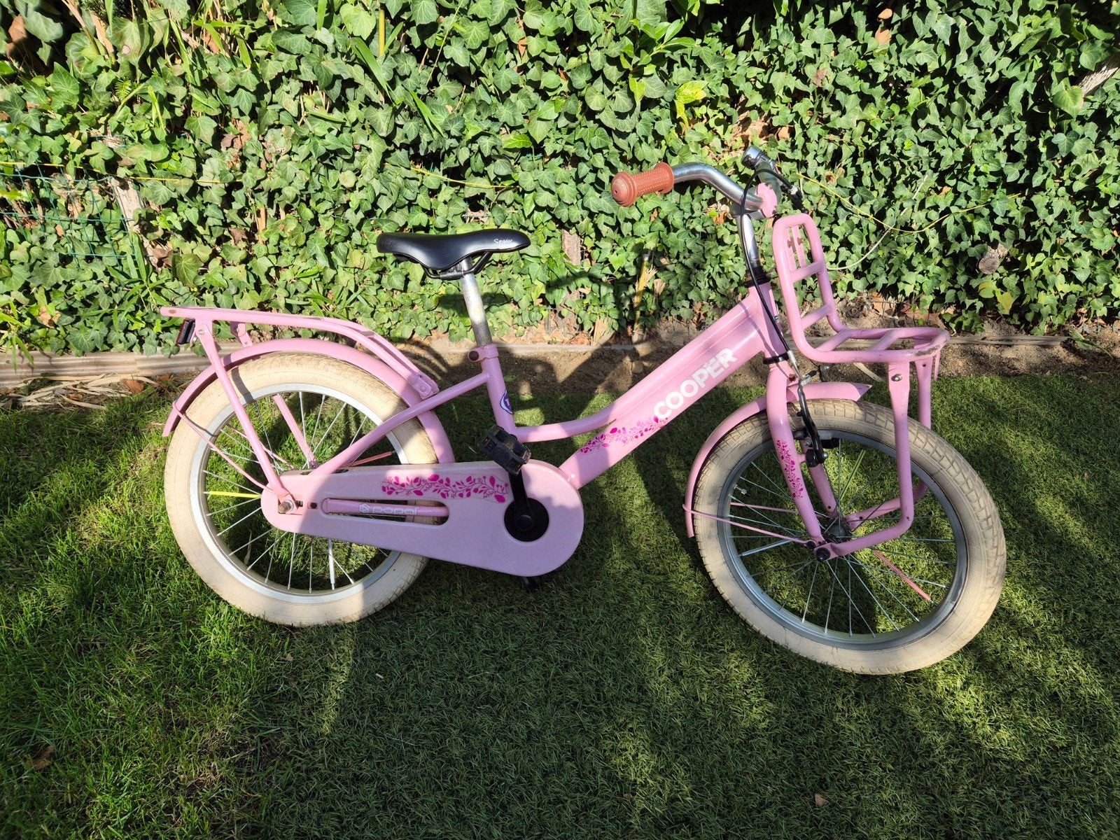 Cooper meisjesfiets 18 inch, Fietsen en Brommers, Ophalen, Gebruikt, 18 inch