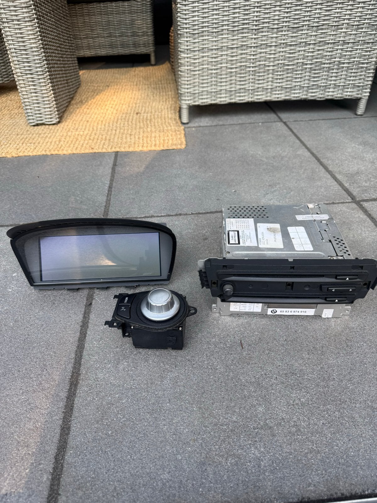 BMW 3 Serie CCC Module met display en iDrive controller, Ophalen of Verzenden, Gebruikt, BMW
