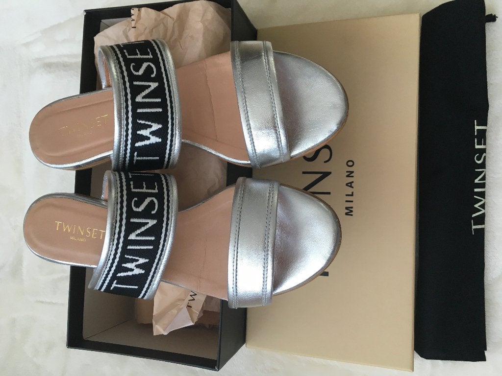 Twinset sandalen maat 41, Kleding | Dames, Twinset, Zo goed als nieuw, Sandalen of Muiltjes, Ophalen of Verzenden