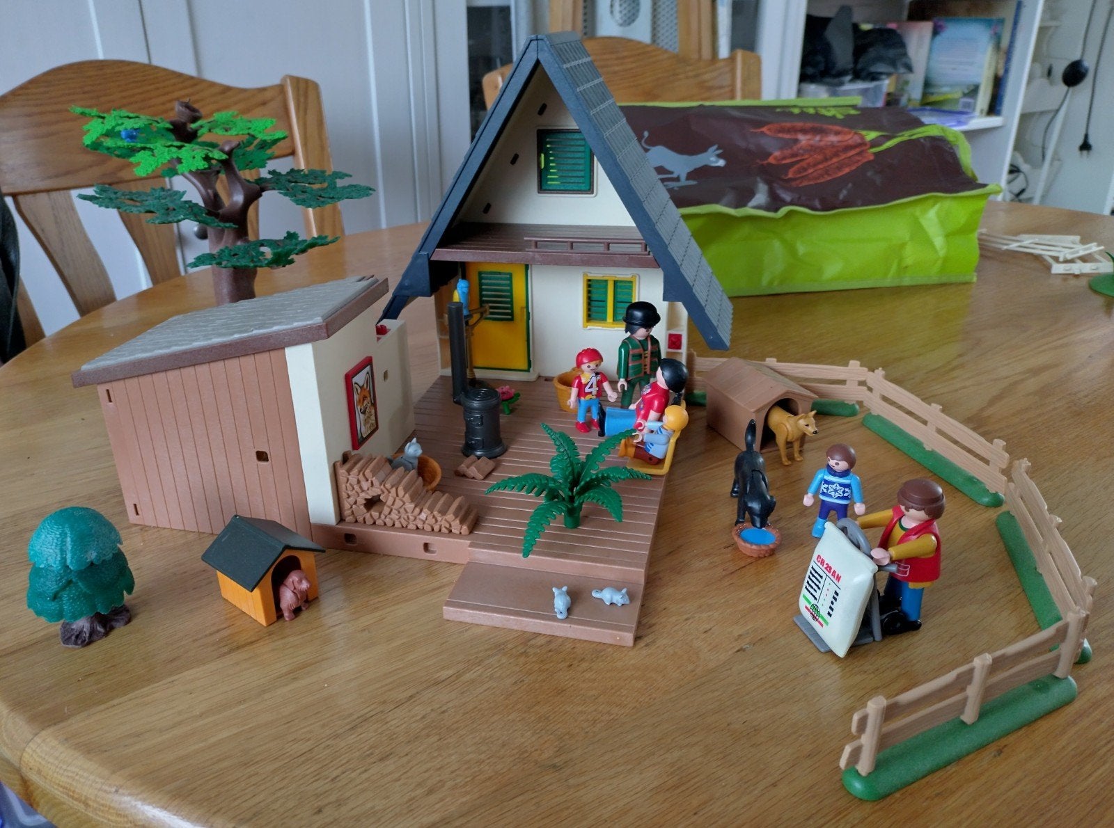Playmobil boerderij met dieren en figuren, Ophalen of Verzenden