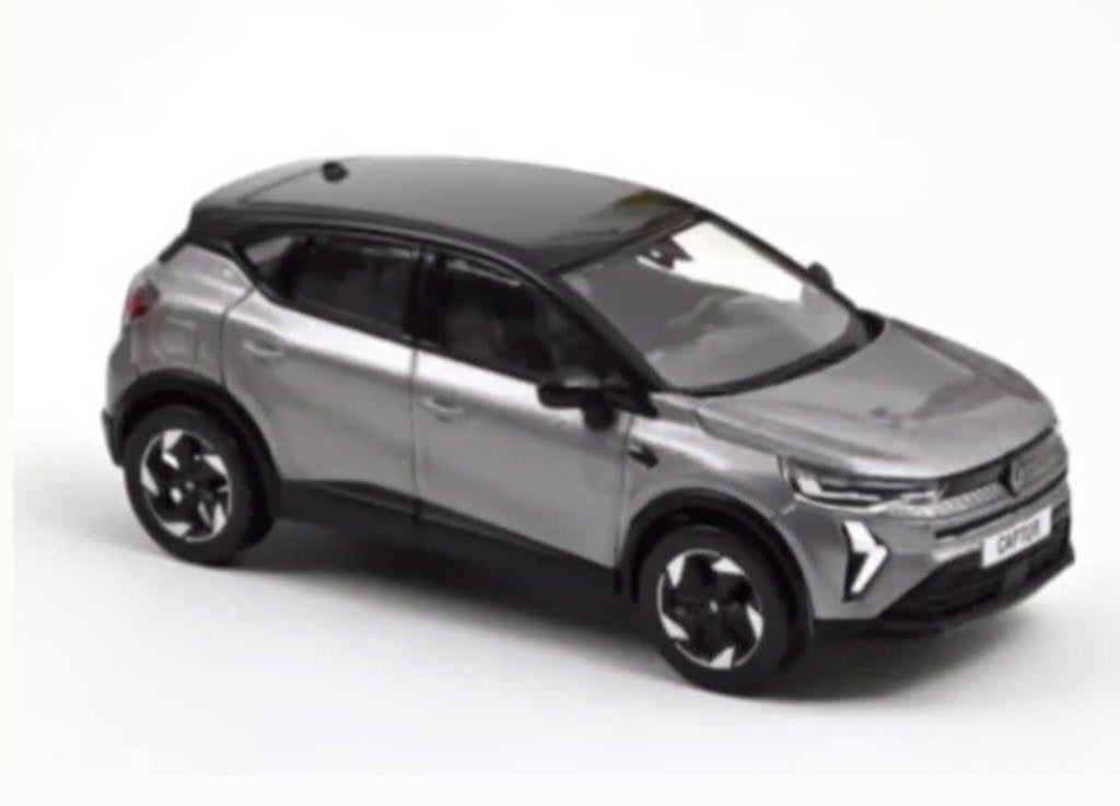 Renault Captur 1:43 Oyster Grijs /zwart '24 NOREV Ref 517767, Verzenden, Nieuw, Auto, Norev