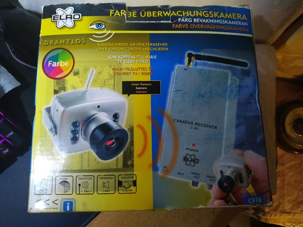Elro C910 draadloze beveiligingscamera, Ophalen of Verzenden, Nieuw