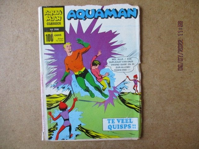 adv6720 aquaman classics, Boeken, Strips | Comics, Eén comic, Ophalen, Gelezen, Overige gebieden