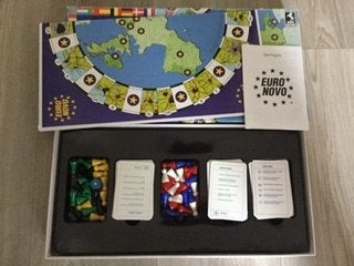 Euro Novo Spel, Hobby en Vrije tijd, Gezelschapsspellen | Bordspellen, Gebruikt, Een of twee spelers, Drie of vier spelers, Vijf spelers of meer