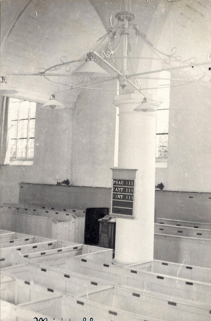 Oude Fotokaart Middelburg Waalsche Kerk Sint Pieterstraat, Verzenden, 1920 tot 1940, Ongelopen, Zeeland