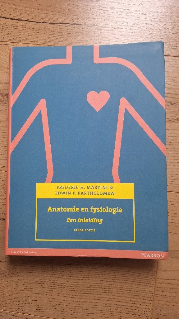 Anatomie en fysiologie, Boeken, Studieboeken en Cursussen, Gelezen, Pearson, Beta, HBO