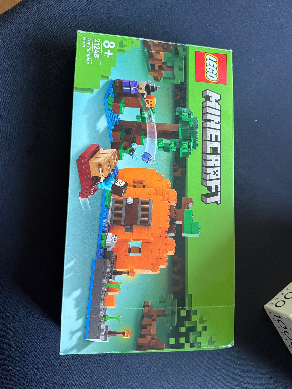 Lego Minecraft 21248 De Pompoenboerderij met folders, Gebruikt, Minecraft, Lego, Ophalen of Verzenden