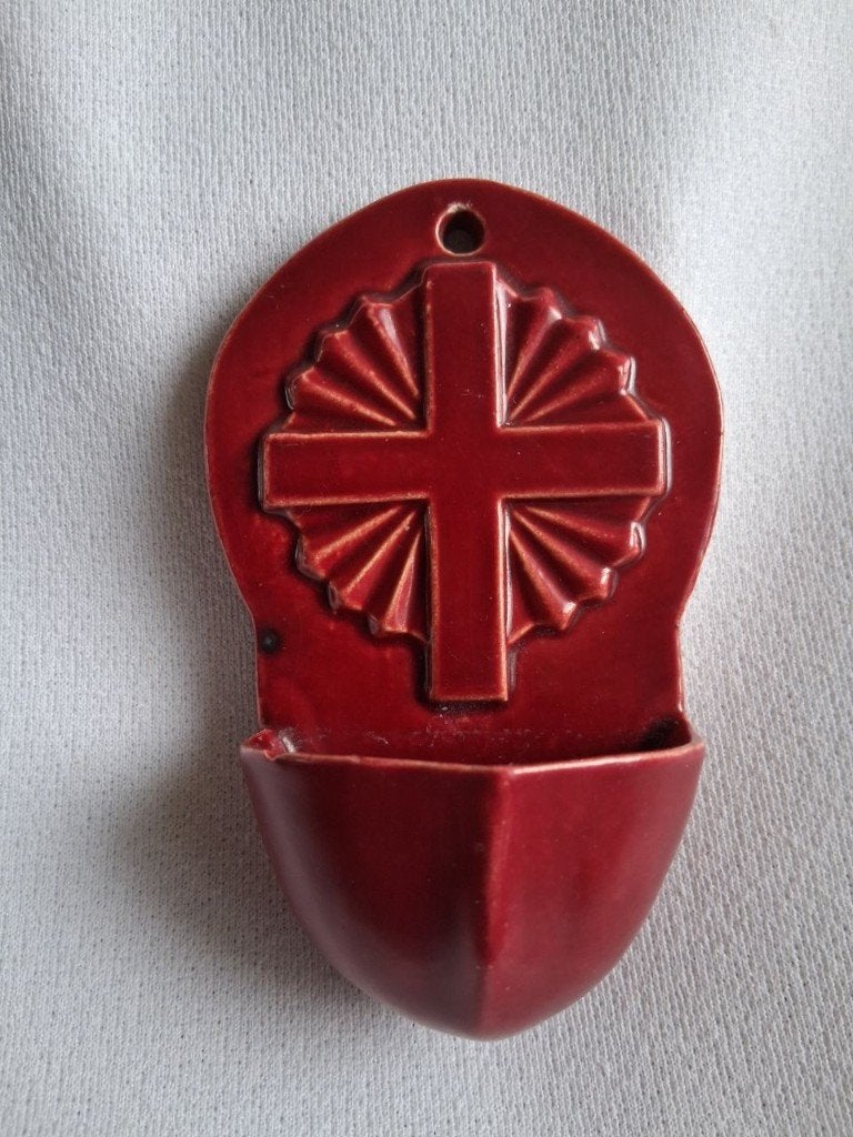 Art deco wijwater bakje, Antiek en Kunst, Ophalen of Verzenden