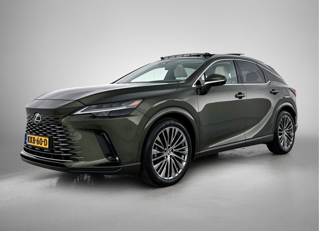 Lexus RX 450h+ Plug-in Hybrid President Line | Panoramisch S, Auto's, Lexus, Bedrijf, Te koop, RX(-H), 360° camera, 4x4, ABS, Adaptive Cruise Control