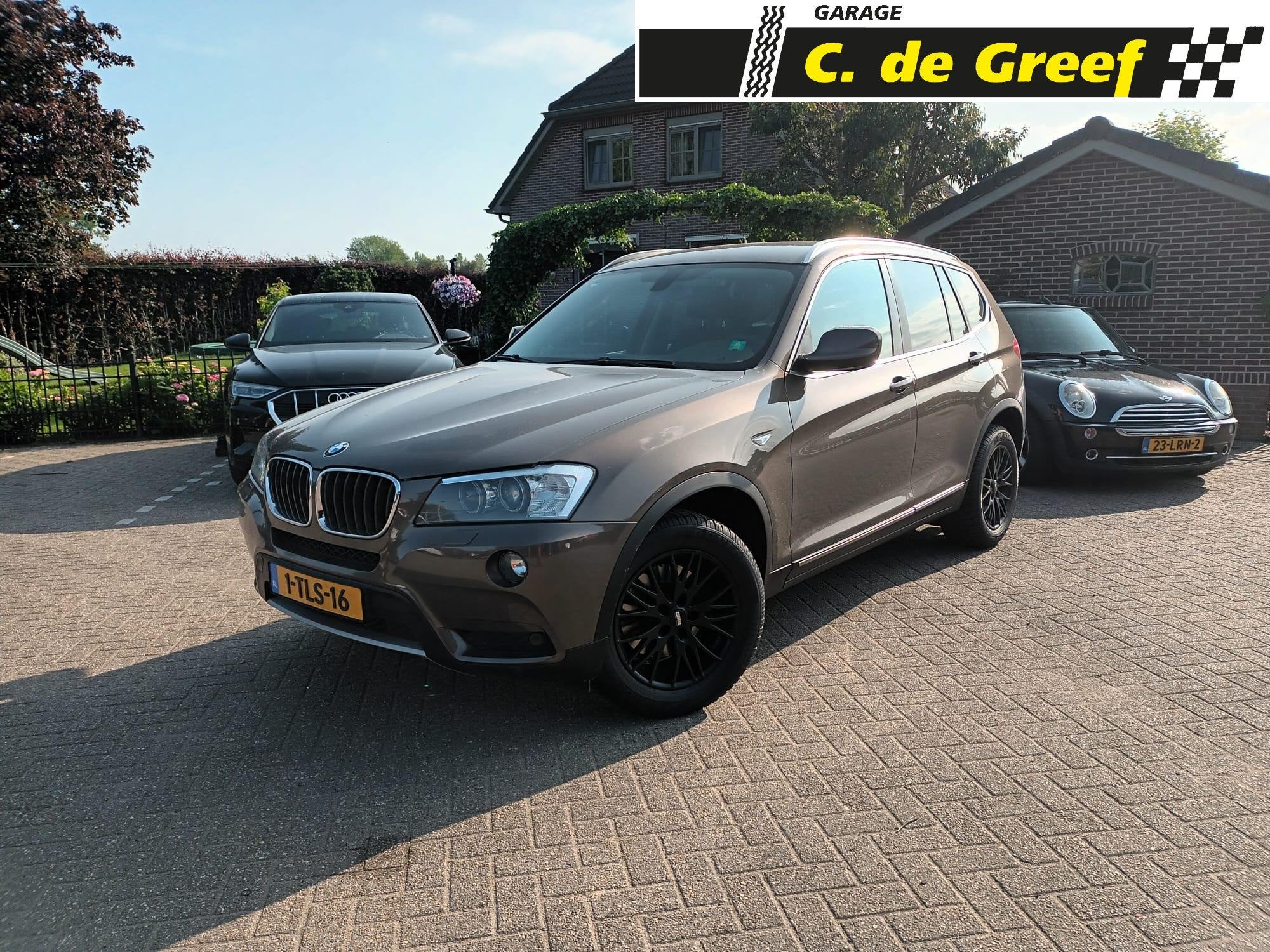 BMW X3 sDrive18d Executive, Auto's, BMW, Automaat, Euro 5, Zwart, 1655 kg