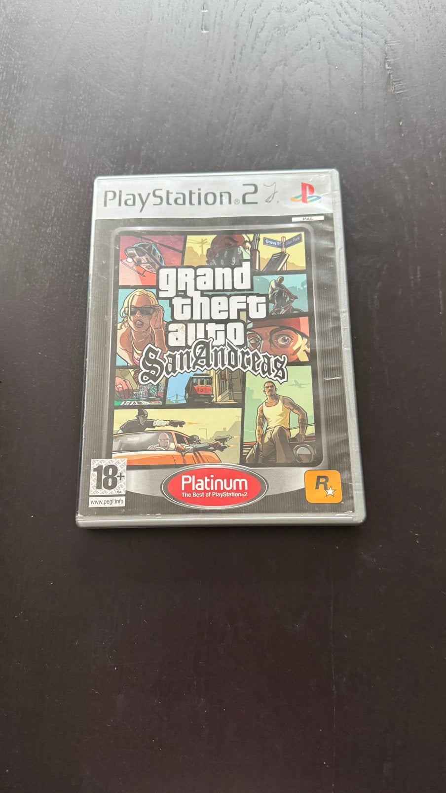 Grand Theft Auto San Andreas Ps2 IN GOEDE STAAT, Avontuur en Actie, Vanaf 18 jaar, 1 speler, Ophalen of Verzenden