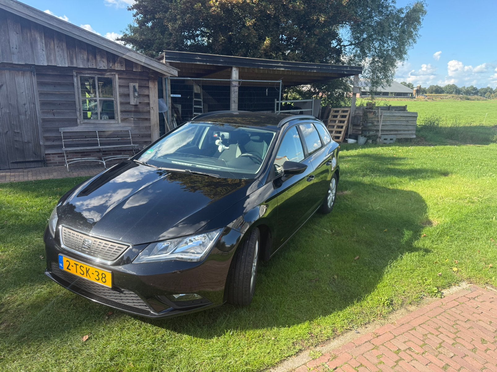 Seat Leon 1.6 TDI 110pk 2014 Zwart, Voorwielaandrijving, 4 cilinders, Leon, Zwart