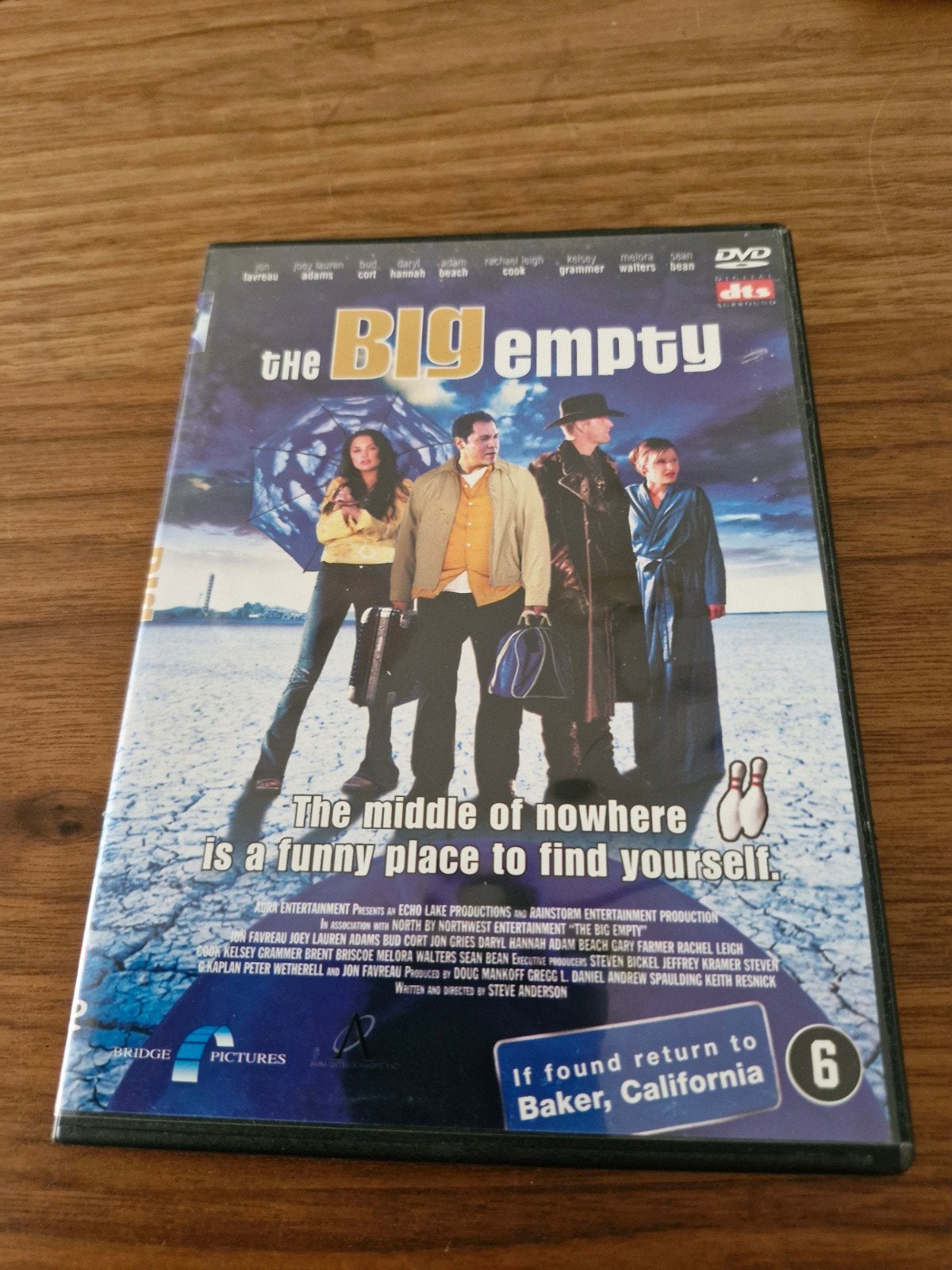 The Big Empty DVD - Komedie/Thriller, Alle leeftijden, Nederlands, Ophalen of Verzenden, Gebruikt