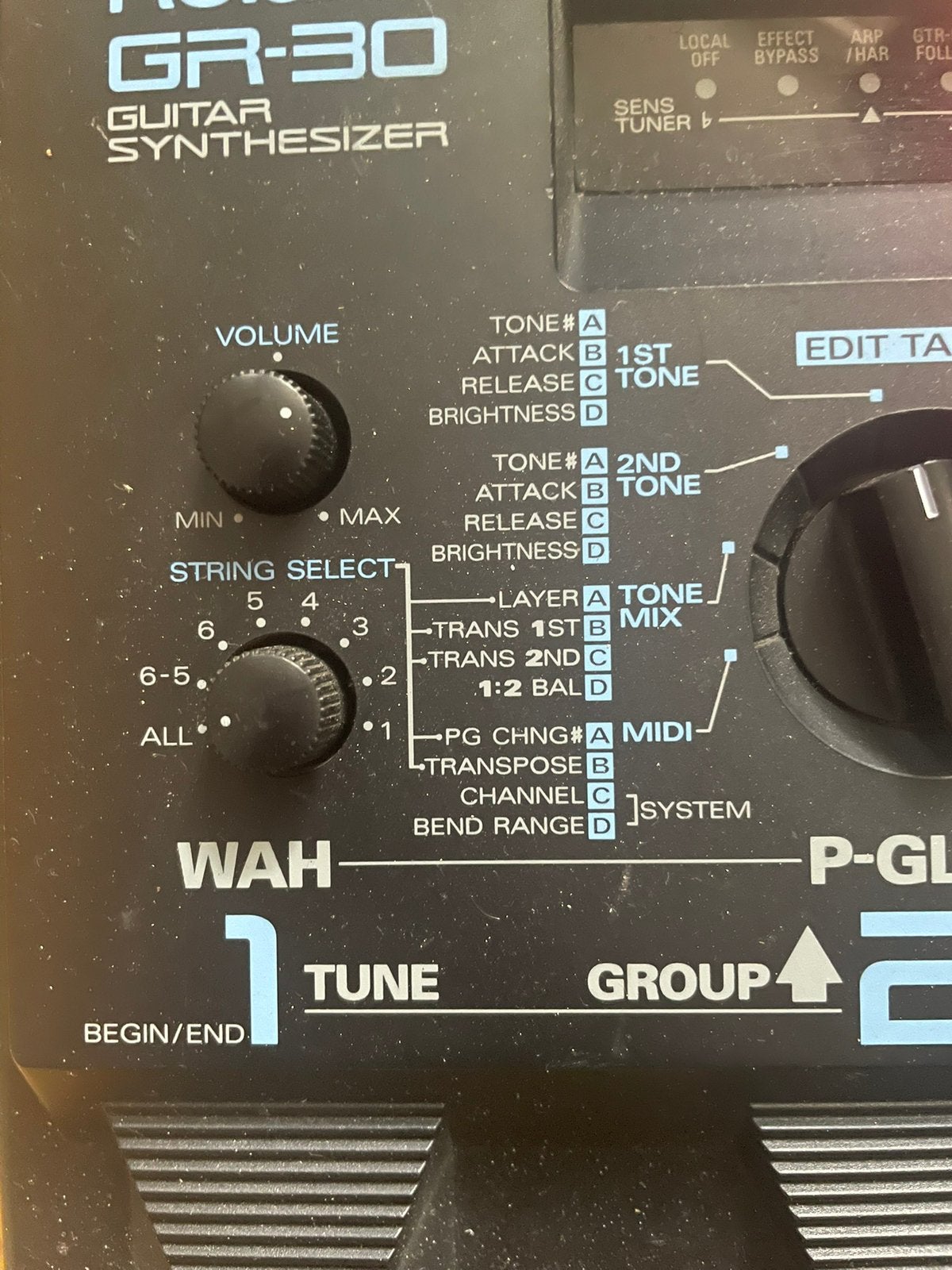 Roland guitar synthesizer GR-30, Ophalen of Verzenden, Gebruikt, Chorus