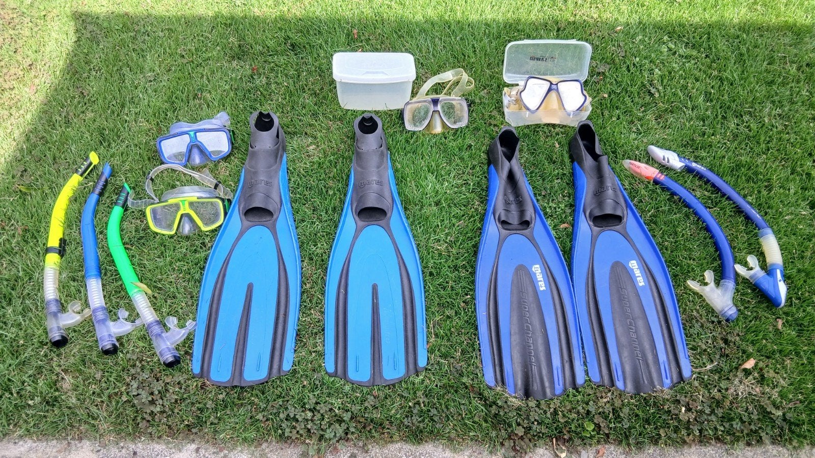Snorkel duik sets, Ophalen of Verzenden