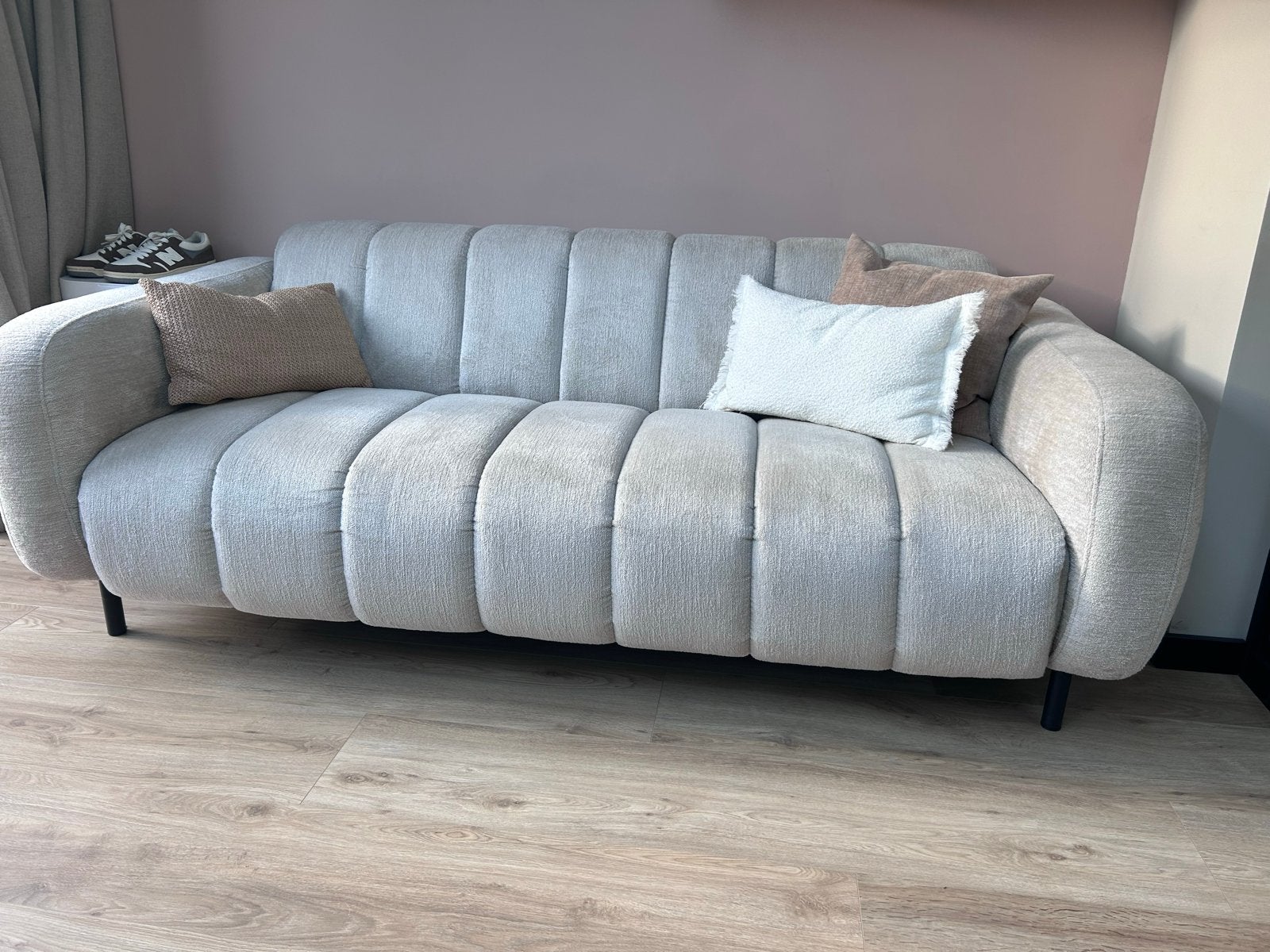 Stijlvolle 2,5 zitsbank - Zo goed als nieuwe bank, Huis en Inrichting, Ophalen, Driepersoons, 75 tot 100 cm, Zo goed als nieuw
