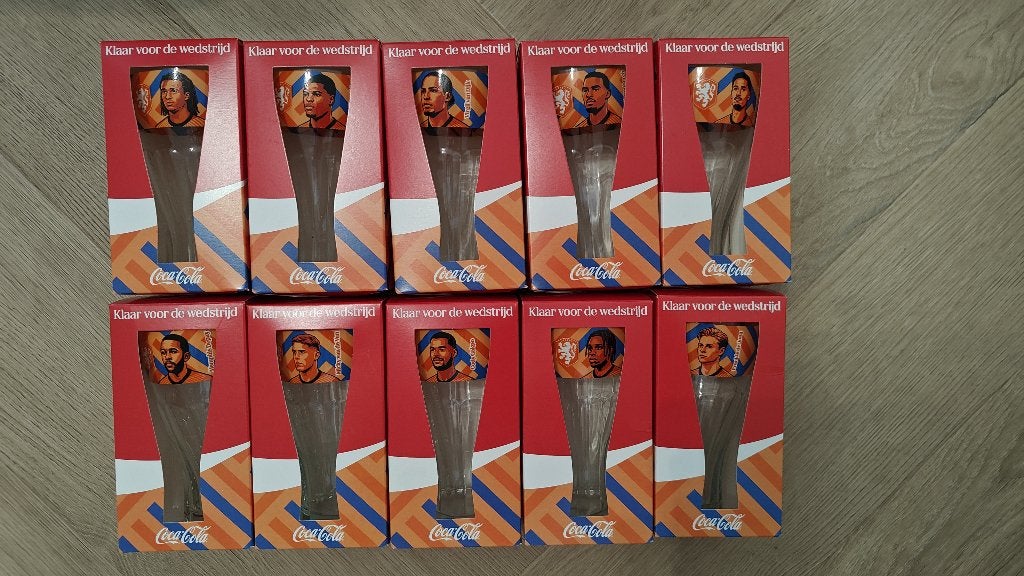Coca cola fifa wk 2026 glazen, Ophalen of Verzenden, Nieuw, Frisdrankglas