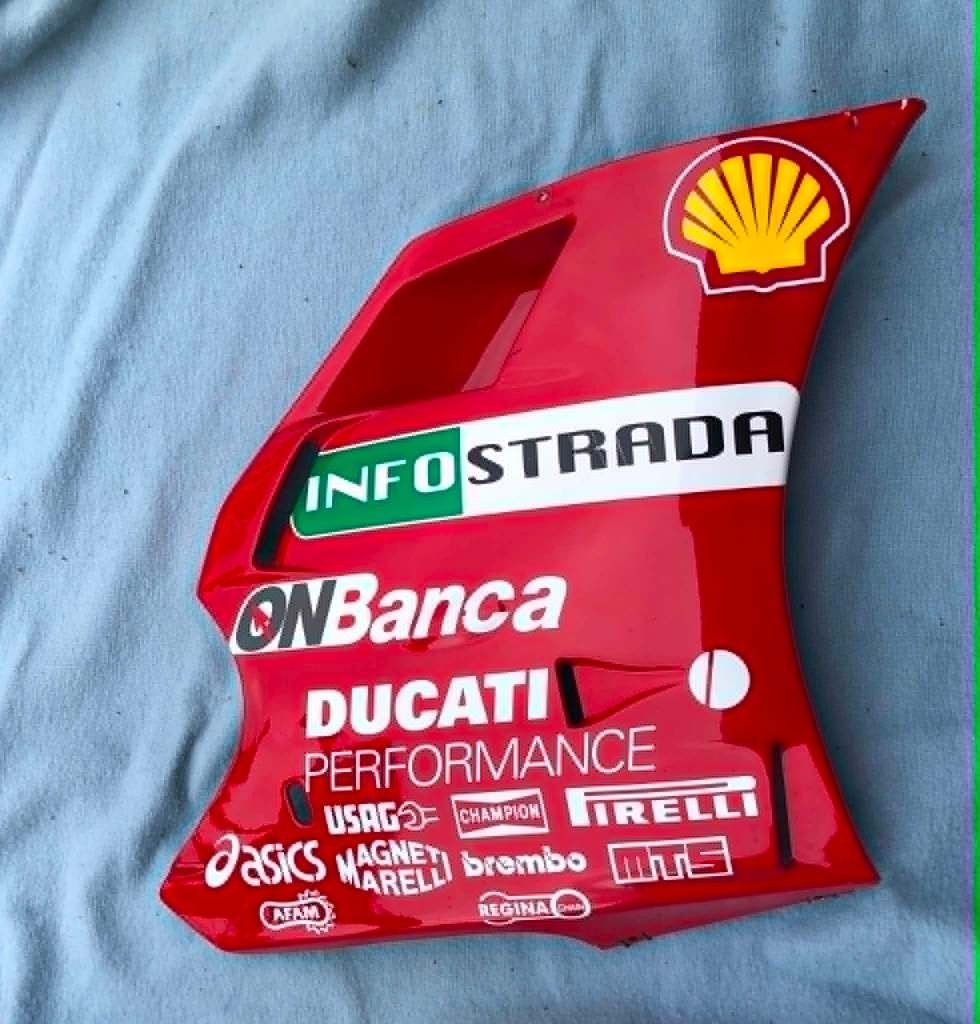 Ducati 916 998 996 Lightweight FRP Right Side Cowl Fairing, Ophalen of Verzenden, Gebruikt