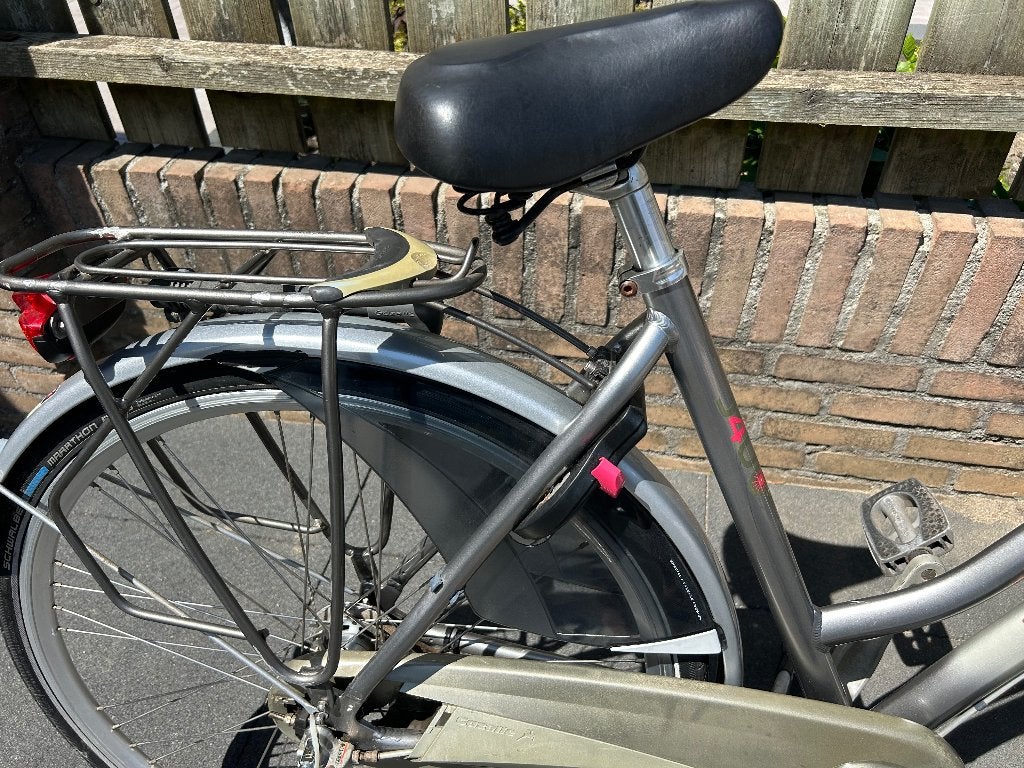 Gazelle damesfiets, Ophalen, Versnellingen, Gazelle, Trommelrem