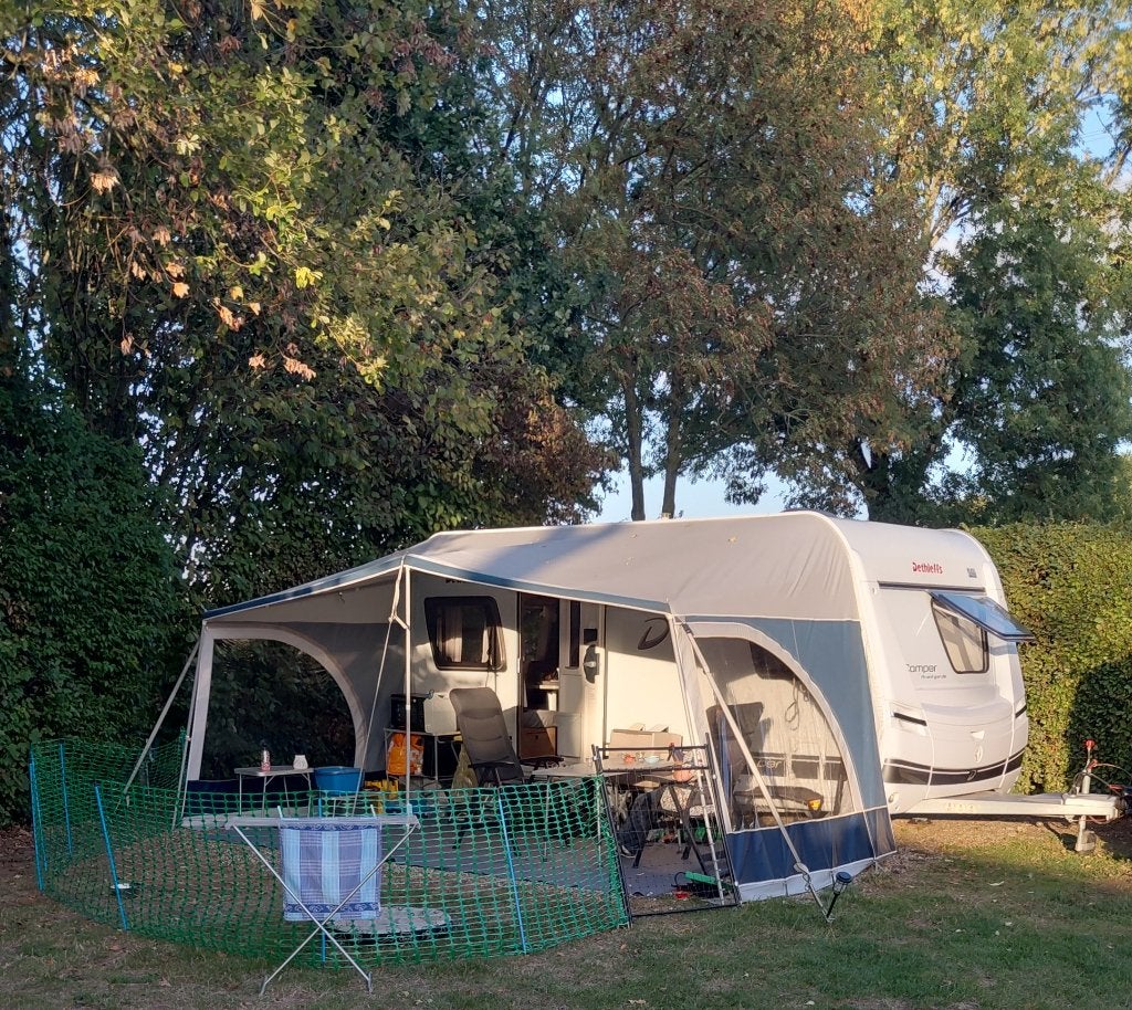 Walker weekender luifel 12 glasfiber stokkenset, Ophalen, Gebruikt