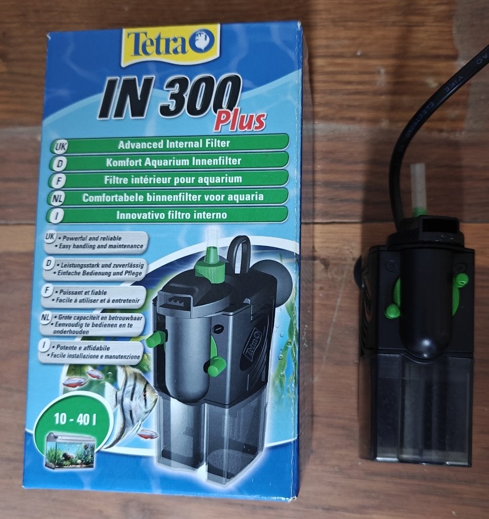Tetra IN300 binnenfilter, Dieren en Toebehoren, Ophalen of Verzenden, Zo goed als nieuw, Filter, Tetra