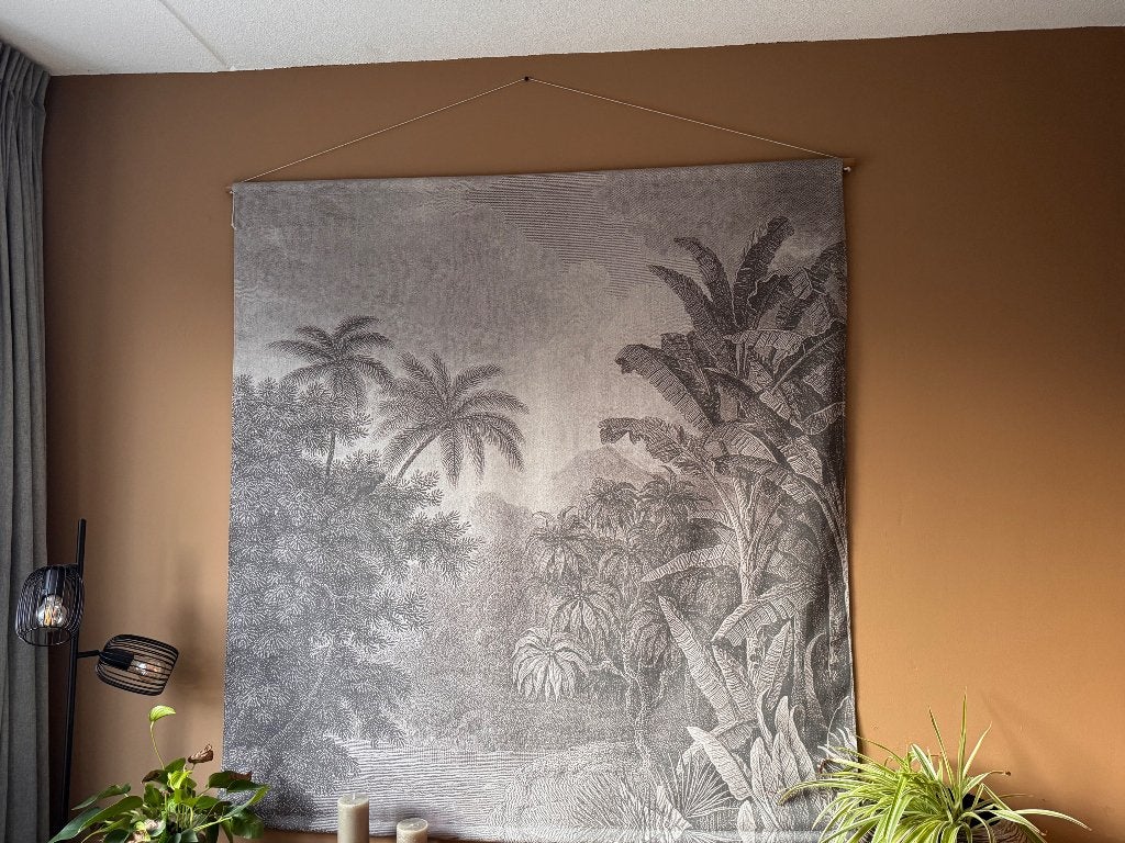 Wanddoek, Ophalen, Overige materialen, 148 cm, Overige typen