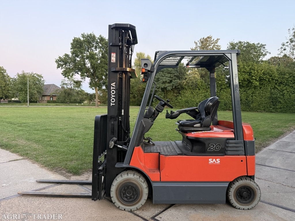 Toyota 2 tonner elektrisch 550cm Sideshift BJ2012 3500uur, Info@vanbeurdenheftrucks.nl, Heftruck, Ophalen of Verzenden, Toyota