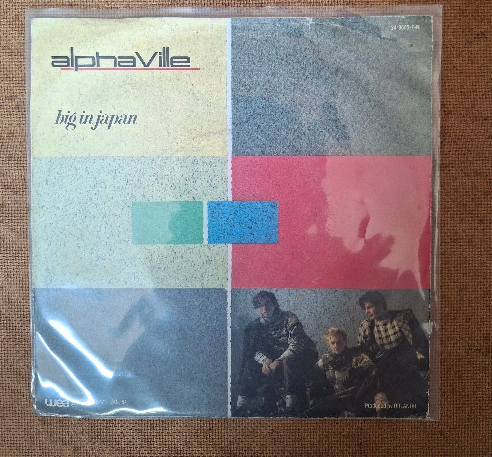 Alphaville  - Big in Japan  - Single is TOP, Ophalen of Verzenden, Gebruikt, 7 inch, Pop