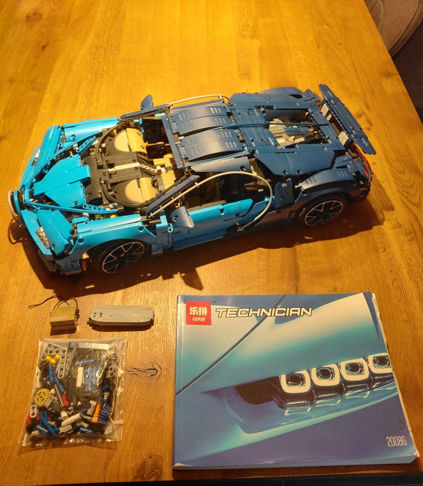 Lepin Technician 20086 Bugatti Chiron bouwset, Ophalen, Zo goed als nieuw, Overige merken