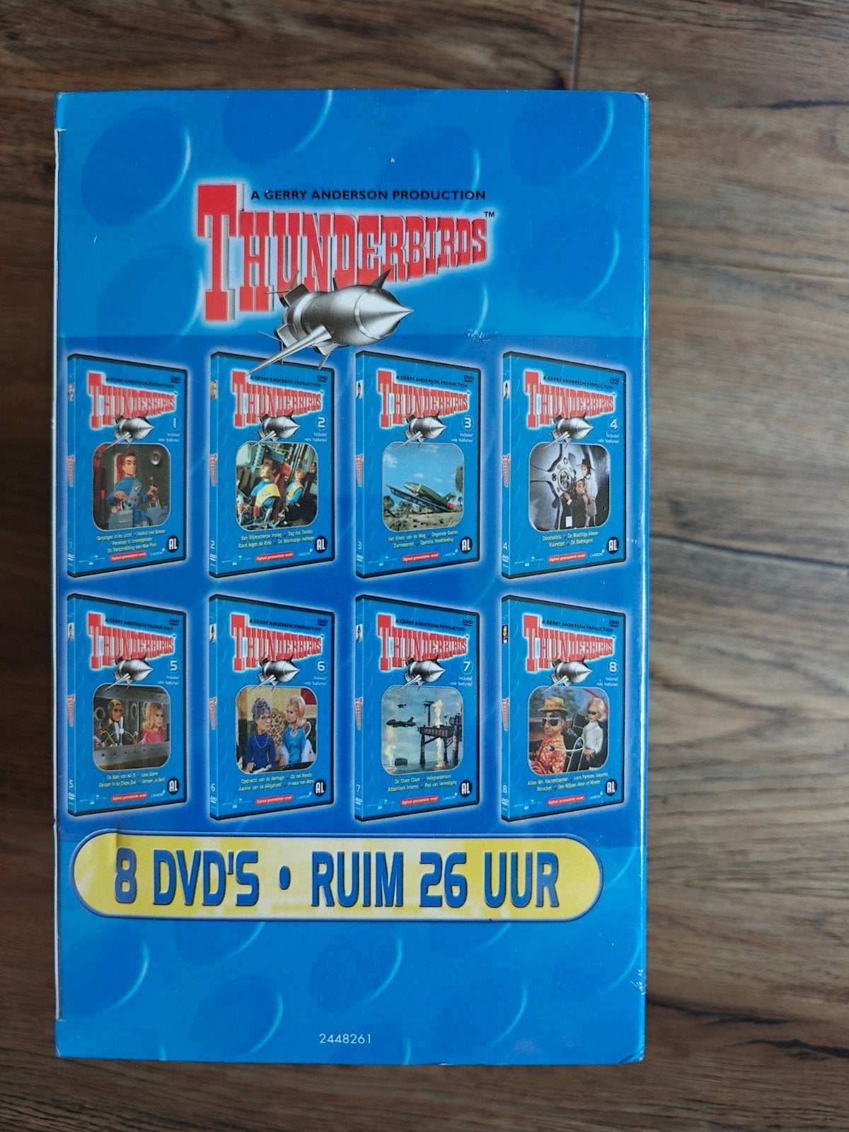 Thunderbirds dvd collectie, Alle leeftijden, Boxset, Ophalen of Verzenden, Actie en Avontuur