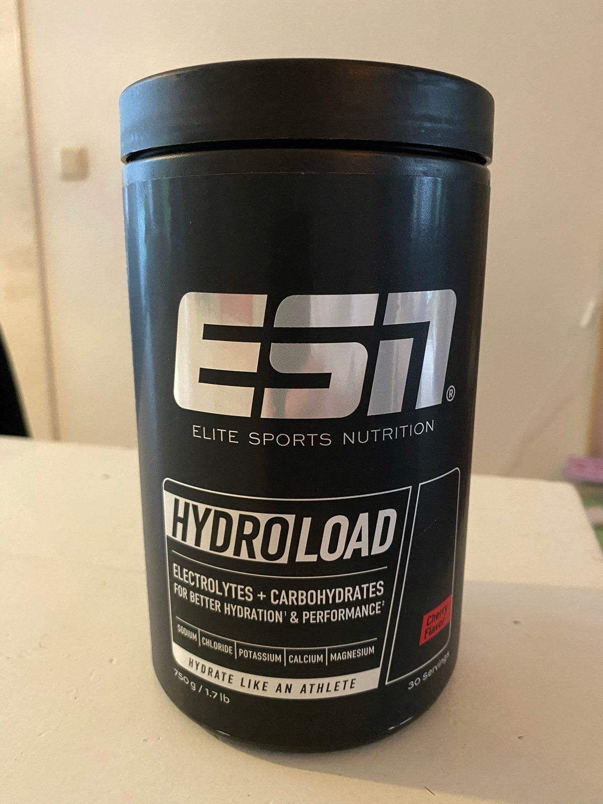 ESN Hydrolad Elektrolyten + Koolhydraten - Cherry, Sport en Fitness, Ophalen, Nieuw, Poeder of Drank