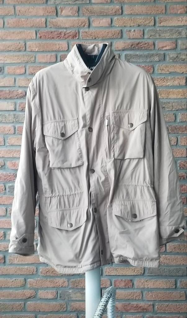 Barbour Memory Sapper waterdichte jas beige L, Ophalen of Verzenden