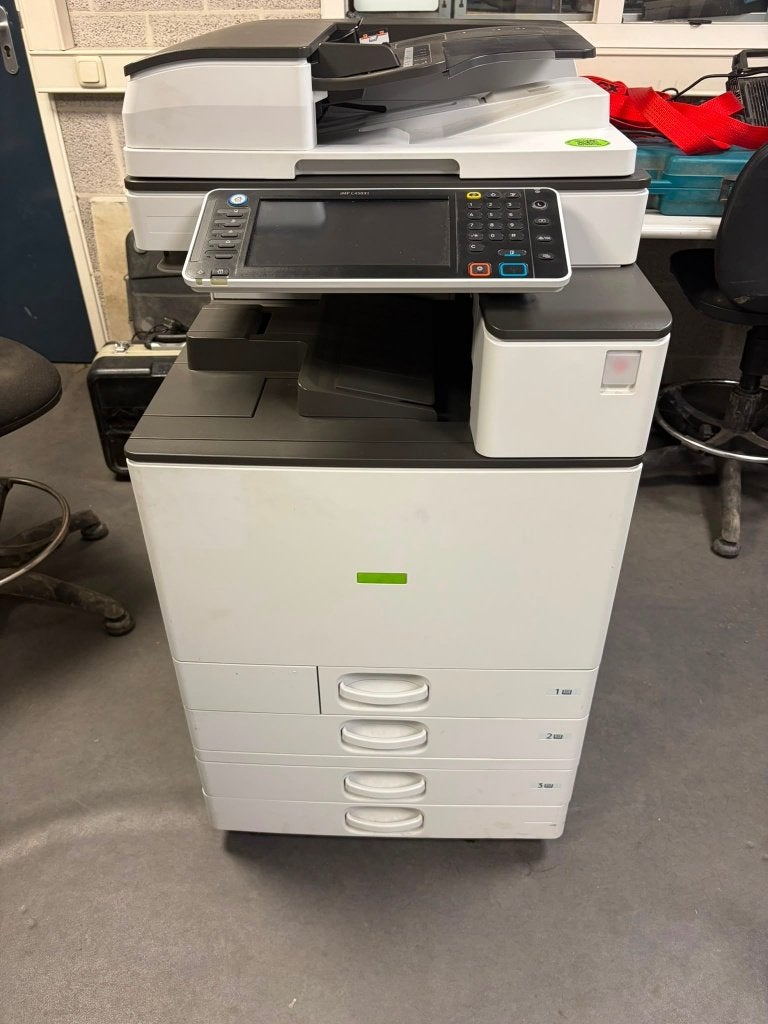 Ricoh MP C4503 A3 kleurenprinter en scanner, Computers en Software, Printers, Ophalen, Kleur printen, Gebruikt, All-in-one