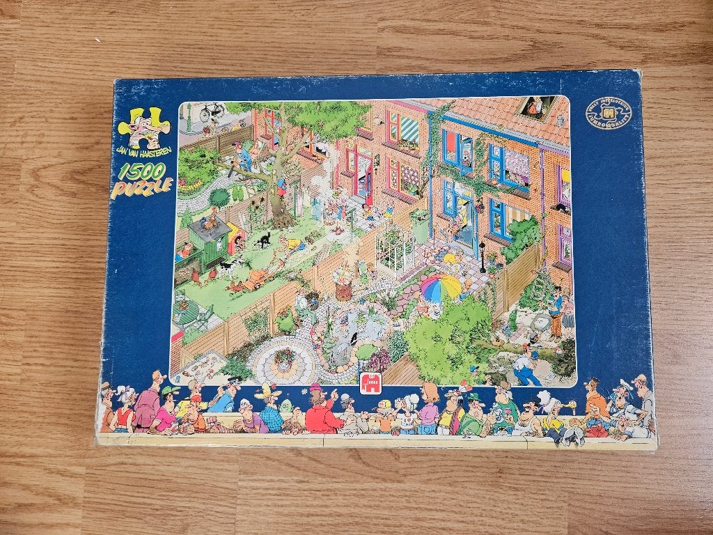 Jan van Haasteren De buren, Ophalen of Verzenden, 500 t/m 1500 stukjes, Gebruikt, Legpuzzel