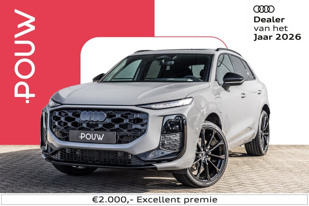 Audi Q3 1.5 e-Hybrid 272pk S Edition | 21" Velgen | Trekhaak, Auto's, Audi, 12 maanden, 1800 kg, 1498 cc, 4 cilinders