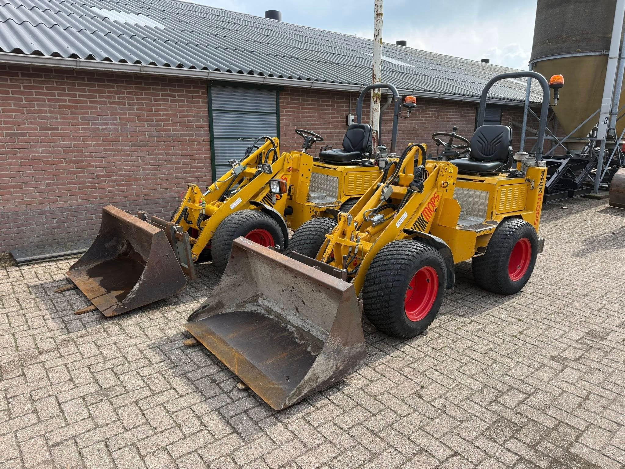 Knikmops 130 Shovel Loader (bj 2015), Wiellader of Shovel