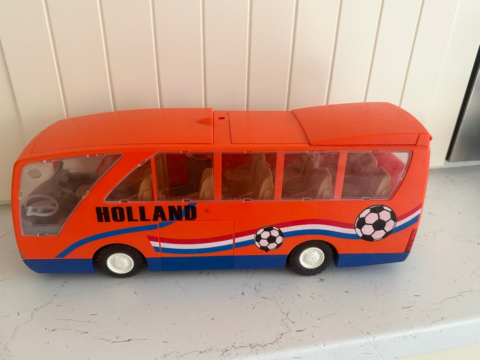 Playmobil 5025 Holland Support Bus - Collectors Item. WK, Ophalen of Verzenden, Gebruikt, Losse onderdelen, Voertuig