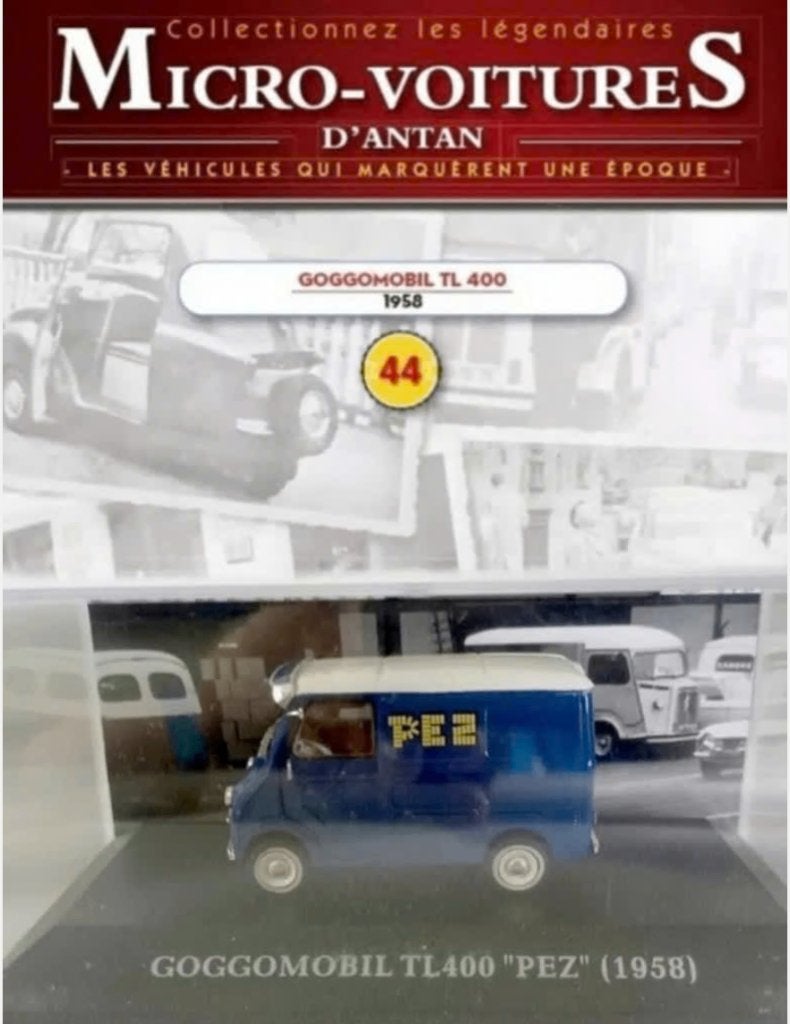 Goggomobil TL 400 1958 PEZ 1/43 MICRO d'antan auto's # 44, Verzenden, Nieuw, Auto, Overige merken