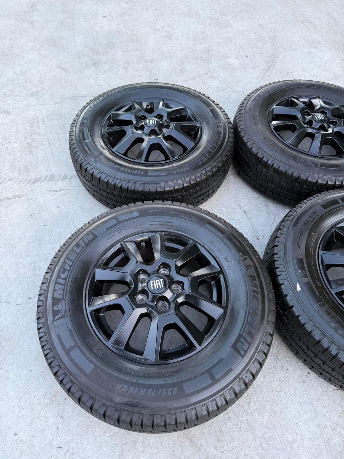Originele Fiat Ducato velgen Michelin Agilis Camping M+S, Bestelwagen, 16 inch, Banden en Velgen, Nieuw