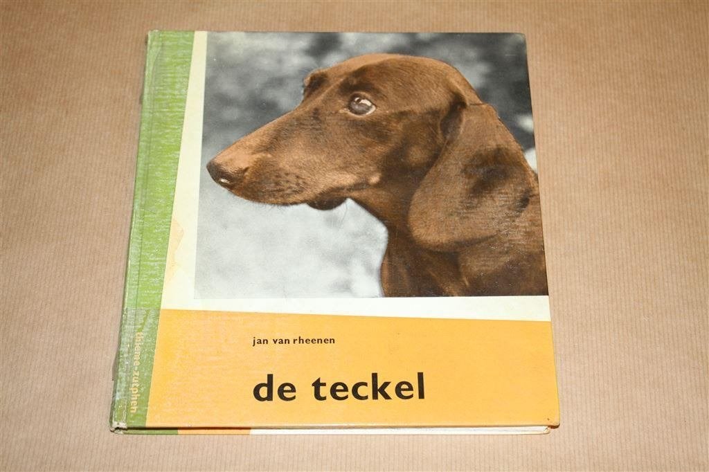 De teckel. Portret van een honderas. Jan van Rheenen., Ophalen of Verzenden, Gelezen, Honden