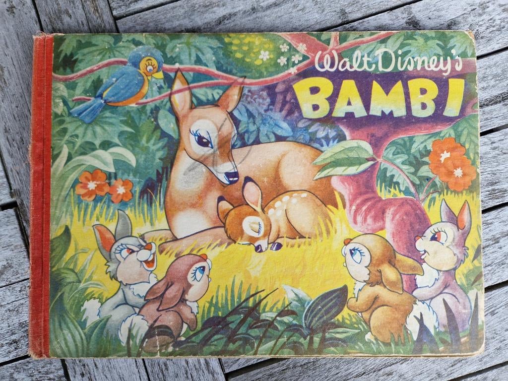 Walt Disney's Bambi - Jaren '40/'50 Compleet, Antiek en Kunst, Ophalen of Verzenden