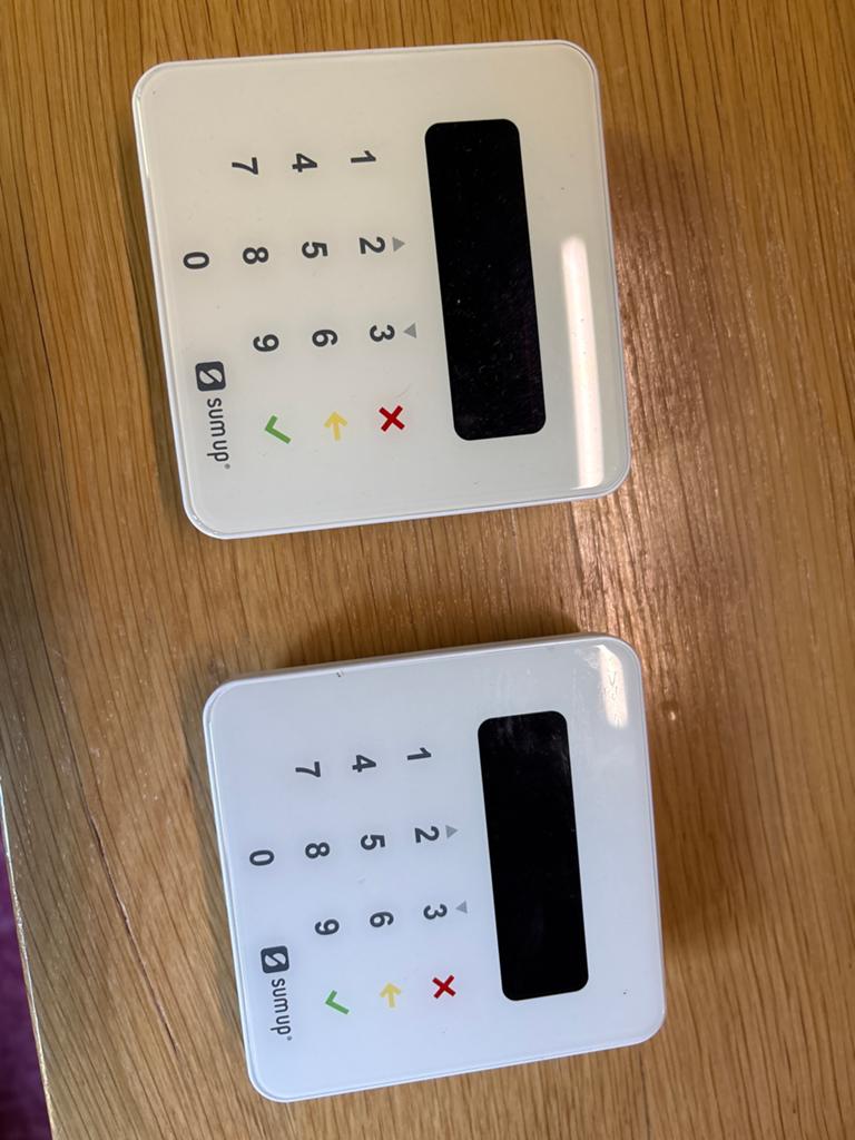 2x SumUp pinapparaat - Mobiele kaartlezer, Verzamelen, Elektronische Apparatuur, Ophalen of Verzenden