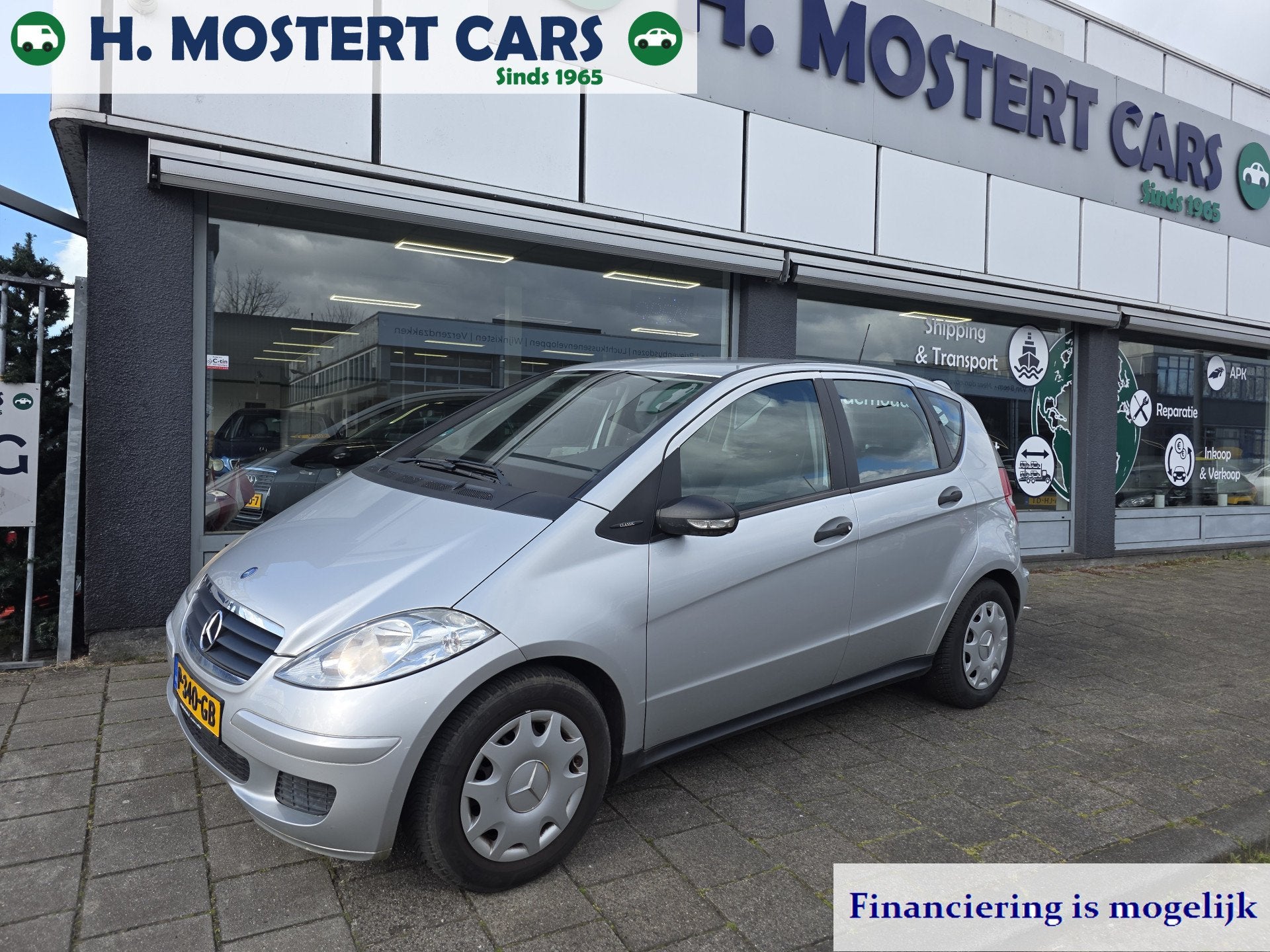 Mercedes-Benz A-Klasse 150 Classic Bj.2004 KM.191.000 Full o, Voorwielaandrijving, 15 km/l, 4 cilinders, 400 kg